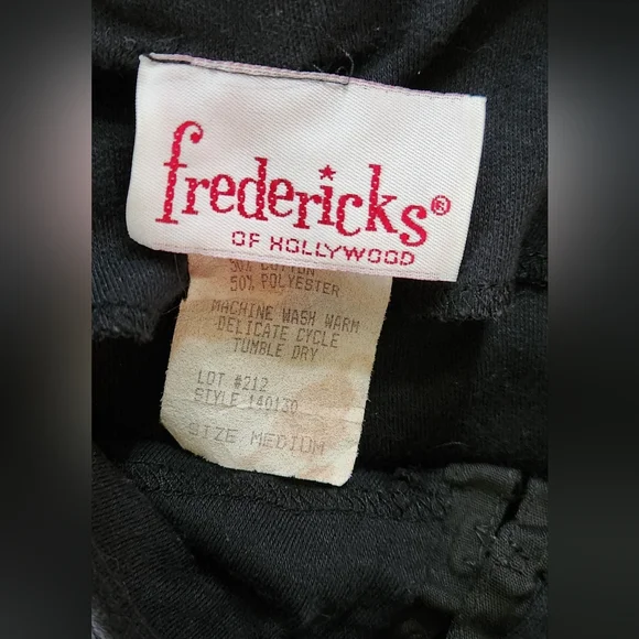 Vintage 1970s, Frederick's of Hollywood, Long Sleeve Crop Blouse, Medium - Picture 4 of 4